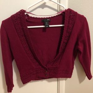 H&M magenta sweater